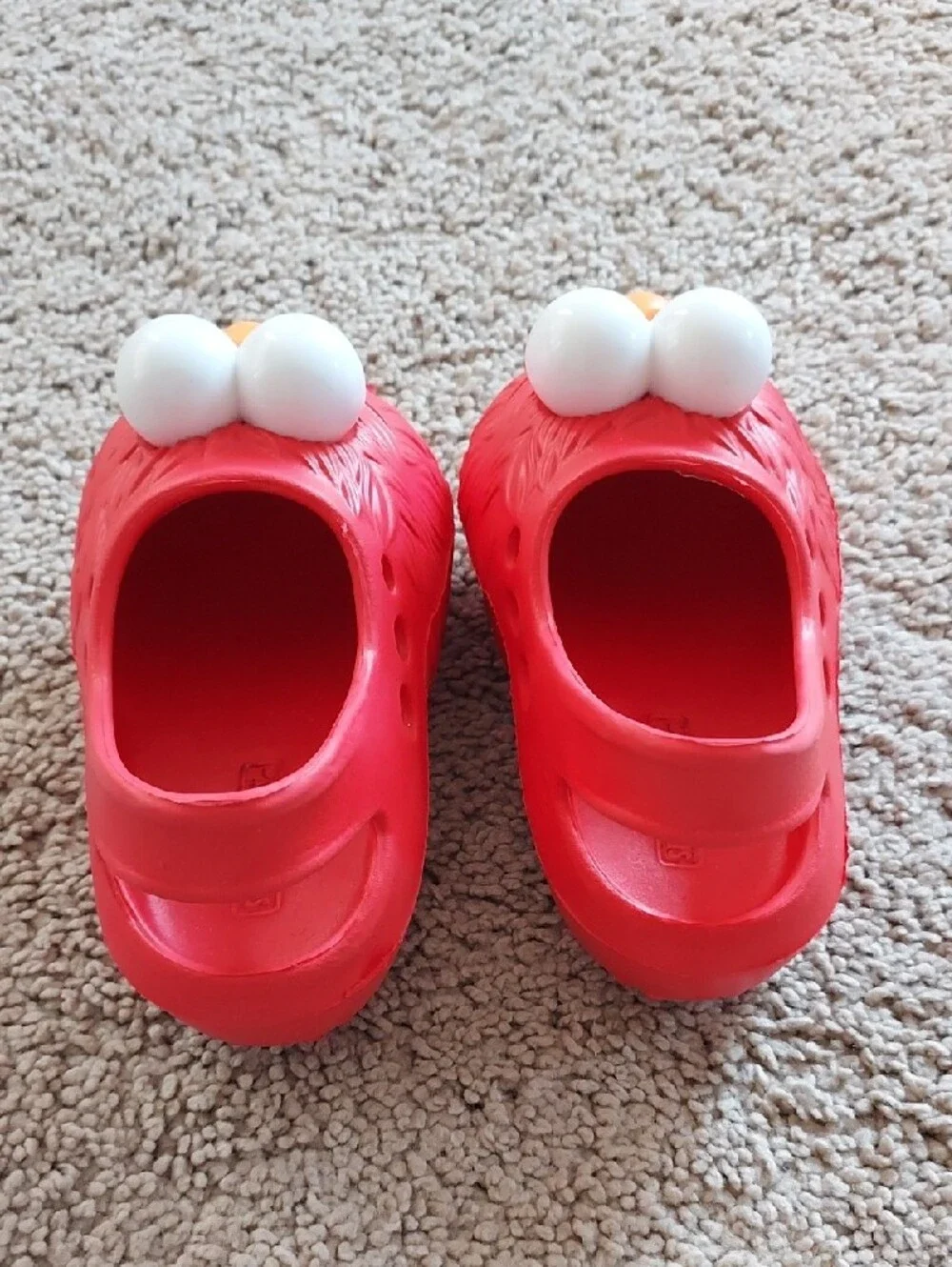 Sesame Street Elmo Red Kids Character Clogs with Orange Nose